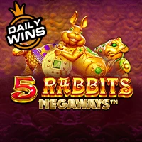 Persentase RTP untuk 5 Rabbits Megaways oleh Pragmatic Play