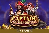 Persentase RTP untuk Captain Golds Fortune oleh Spadegaming